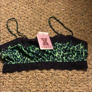Savage fenty bralette size small green